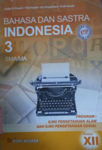 Image of Bahasa dan Sastra Indonesia 3