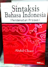Image of Sintaksis  Bahasa Indonesia